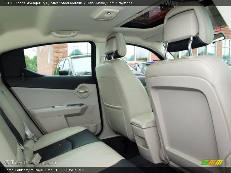 Silver Steel Metallic / Dark Khaki/Light Graystone 2010 Dodge Avenger R/T