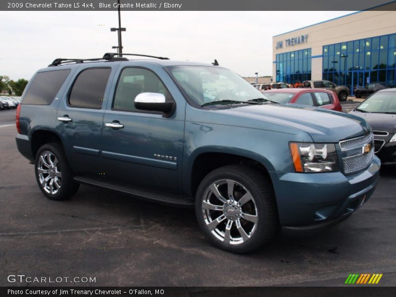 Blue Granite Metallic / Ebony 2009 Chevrolet Tahoe LS 4x4