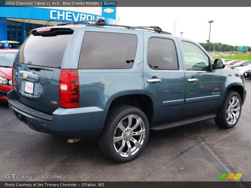 Blue Granite Metallic / Ebony 2009 Chevrolet Tahoe LS 4x4