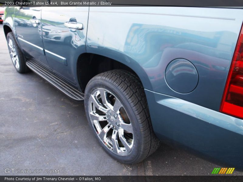 Blue Granite Metallic / Ebony 2009 Chevrolet Tahoe LS 4x4