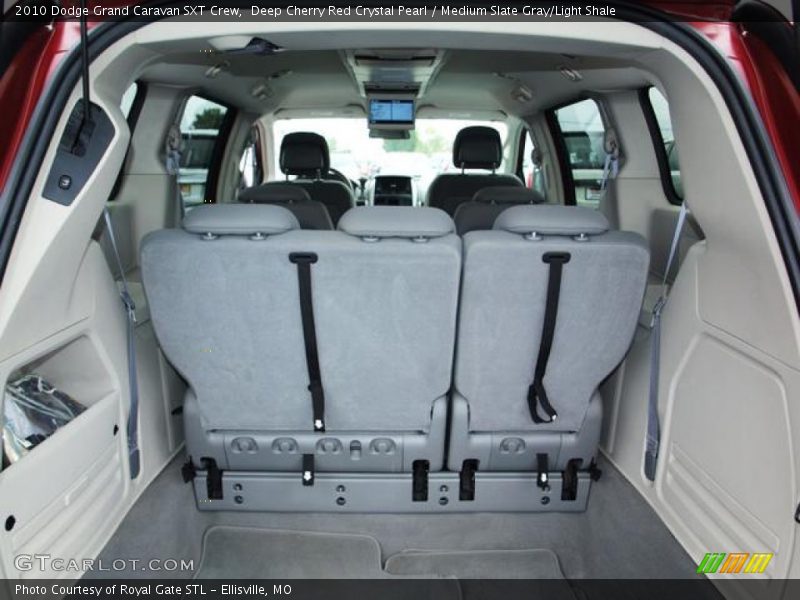 Deep Cherry Red Crystal Pearl / Medium Slate Gray/Light Shale 2010 Dodge Grand Caravan SXT Crew