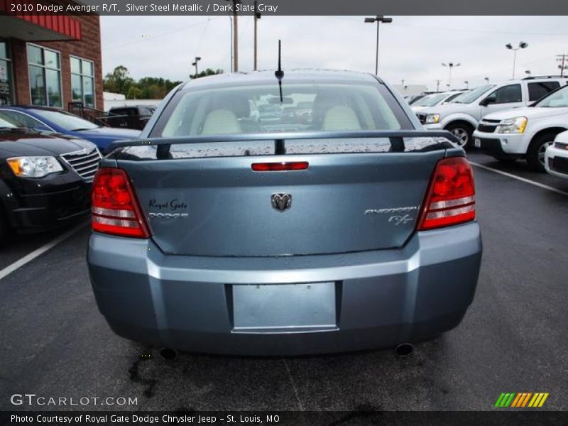 Silver Steel Metallic / Dark Slate Gray 2010 Dodge Avenger R/T