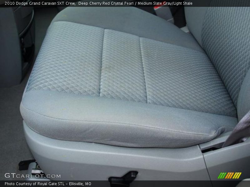 Deep Cherry Red Crystal Pearl / Medium Slate Gray/Light Shale 2010 Dodge Grand Caravan SXT Crew
