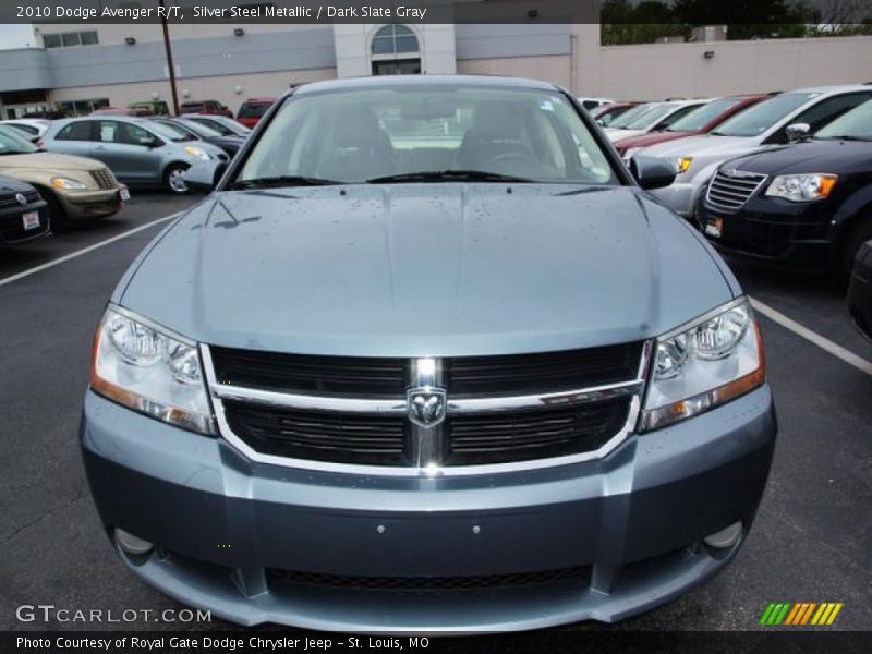 Silver Steel Metallic / Dark Slate Gray 2010 Dodge Avenger R/T