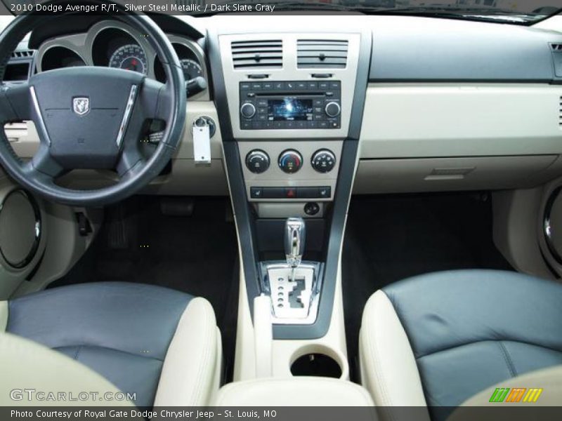 Silver Steel Metallic / Dark Slate Gray 2010 Dodge Avenger R/T
