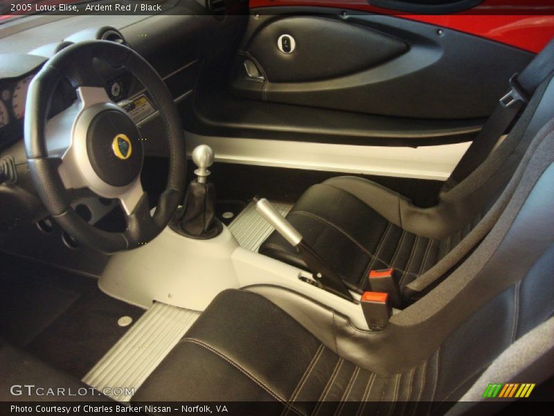  2005 Elise  Black Interior