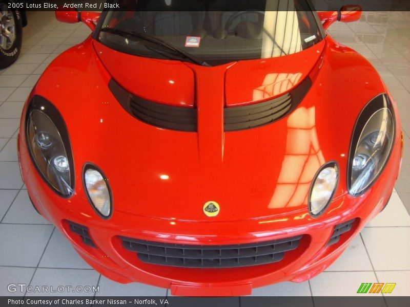 Ardent Red / Black 2005 Lotus Elise