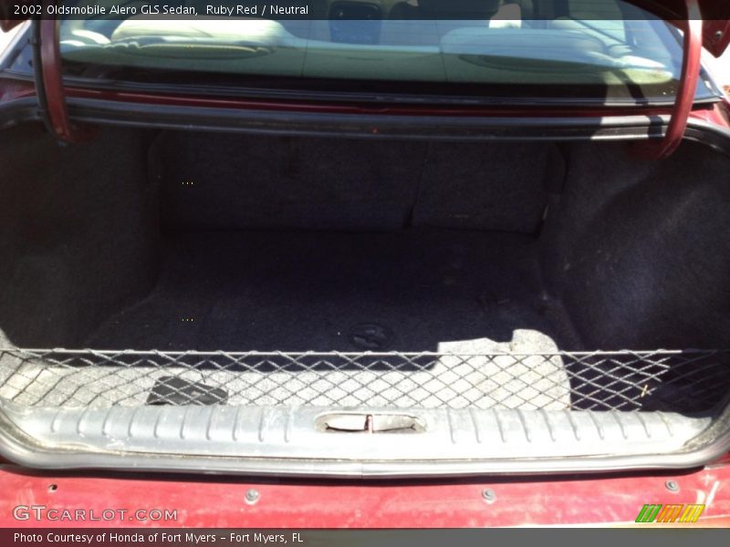 Ruby Red / Neutral 2002 Oldsmobile Alero GLS Sedan