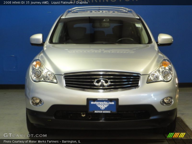 Liquid Platinum / Graphite 2008 Infiniti EX 35 Journey AWD