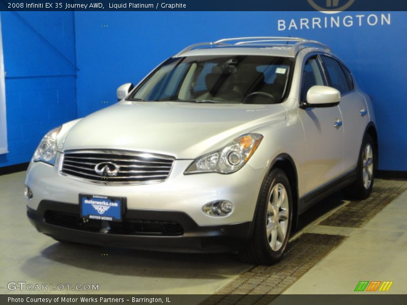 Liquid Platinum / Graphite 2008 Infiniti EX 35 Journey AWD