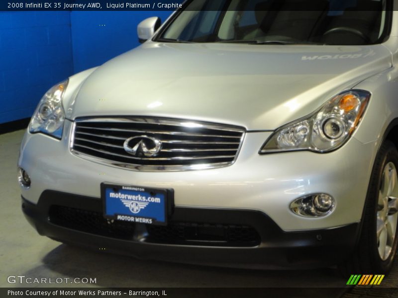 Liquid Platinum / Graphite 2008 Infiniti EX 35 Journey AWD