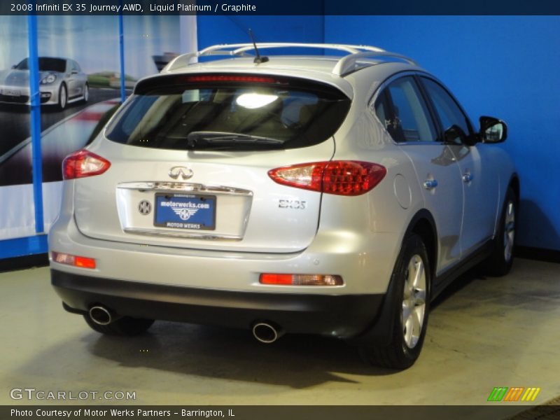 Liquid Platinum / Graphite 2008 Infiniti EX 35 Journey AWD