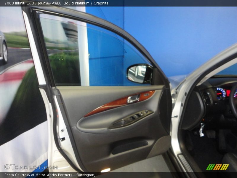 Liquid Platinum / Graphite 2008 Infiniti EX 35 Journey AWD