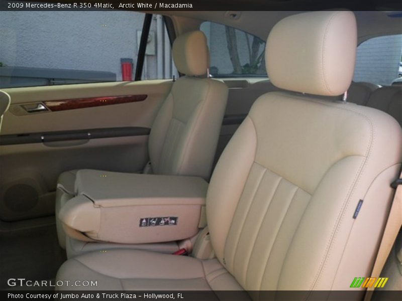 Arctic White / Macadamia 2009 Mercedes-Benz R 350 4Matic