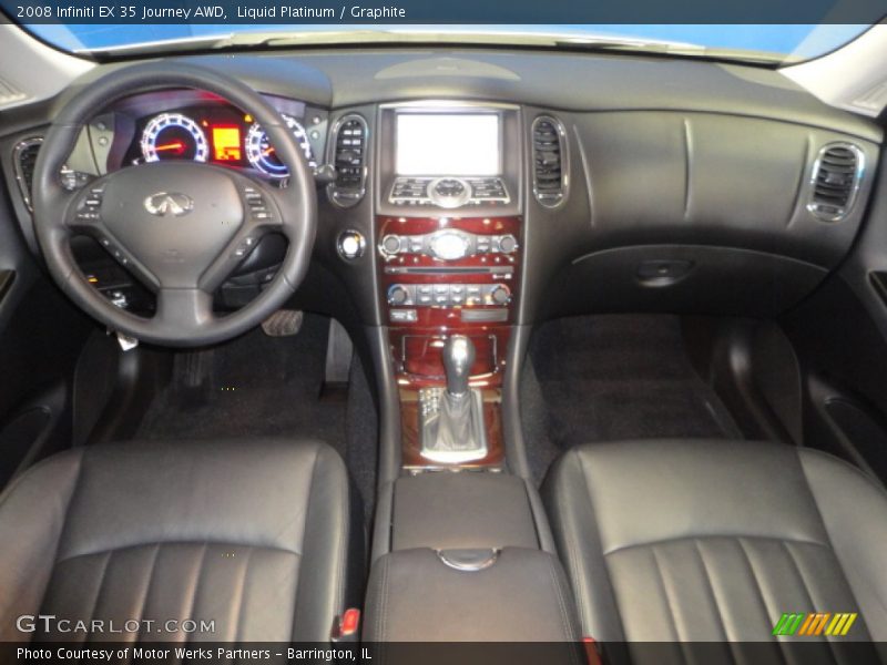 Liquid Platinum / Graphite 2008 Infiniti EX 35 Journey AWD