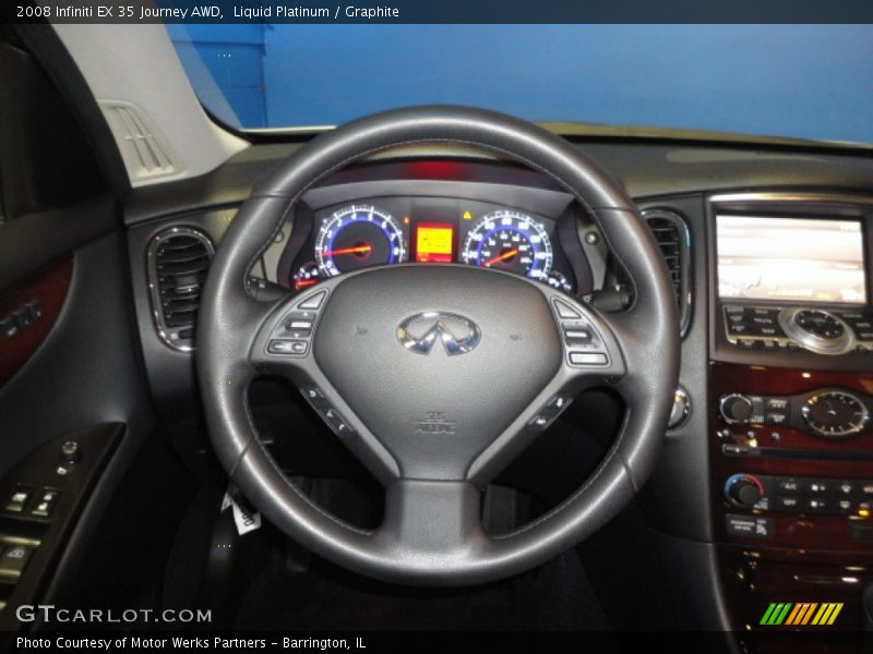 Liquid Platinum / Graphite 2008 Infiniti EX 35 Journey AWD