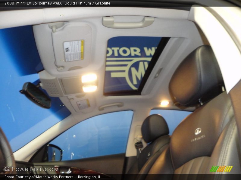 Liquid Platinum / Graphite 2008 Infiniti EX 35 Journey AWD