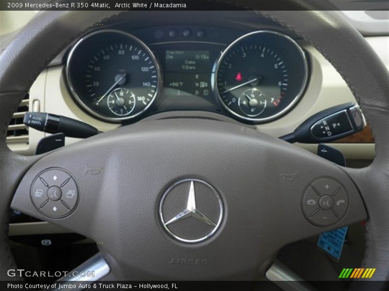 Arctic White / Macadamia 2009 Mercedes-Benz R 350 4Matic