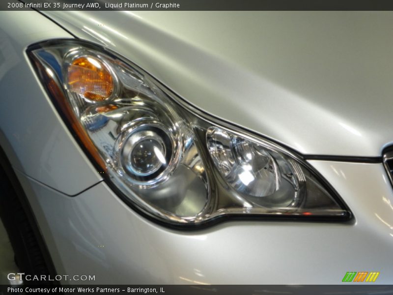 Liquid Platinum / Graphite 2008 Infiniti EX 35 Journey AWD