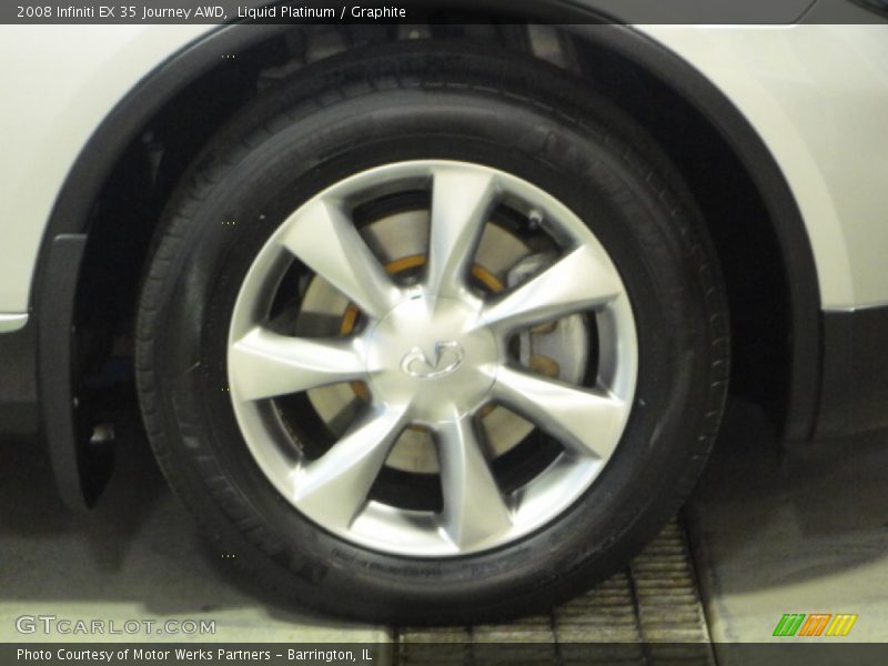 Liquid Platinum / Graphite 2008 Infiniti EX 35 Journey AWD
