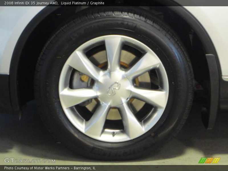 Liquid Platinum / Graphite 2008 Infiniti EX 35 Journey AWD