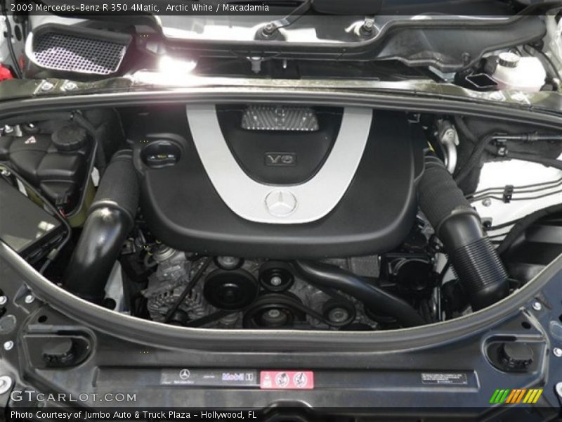 Arctic White / Macadamia 2009 Mercedes-Benz R 350 4Matic