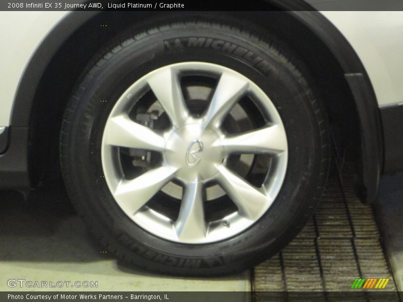 Liquid Platinum / Graphite 2008 Infiniti EX 35 Journey AWD