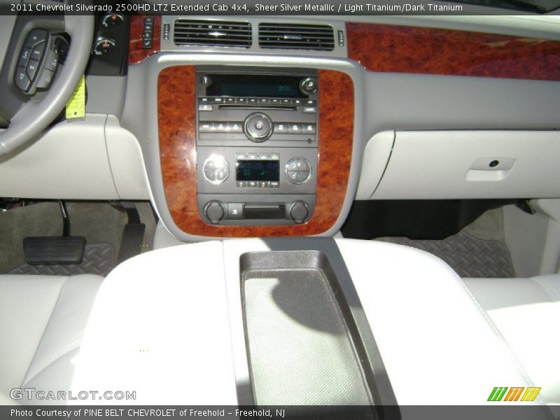 Sheer Silver Metallic / Light Titanium/Dark Titanium 2011 Chevrolet Silverado 2500HD LTZ Extended Cab 4x4