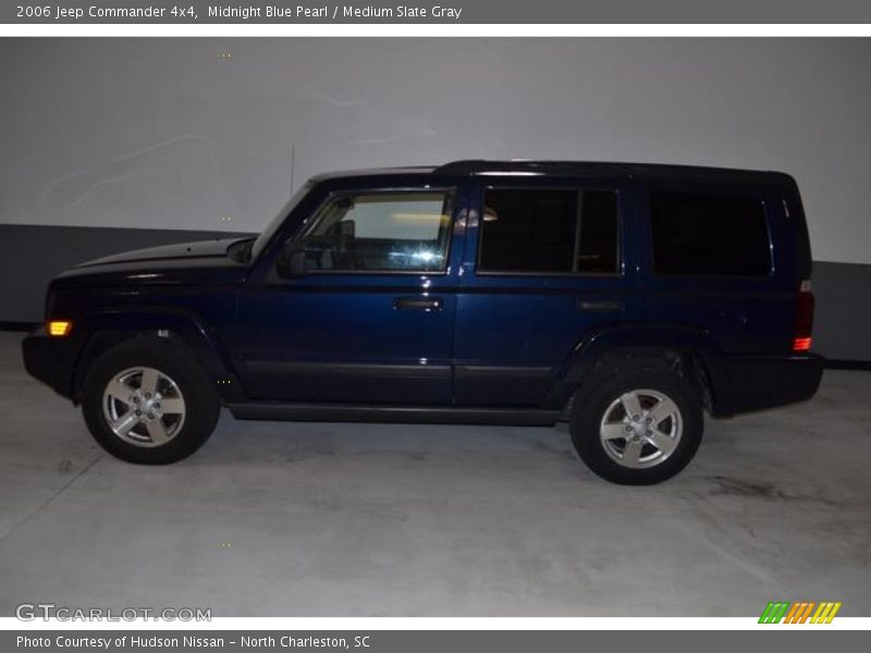 Midnight Blue Pearl / Medium Slate Gray 2006 Jeep Commander 4x4