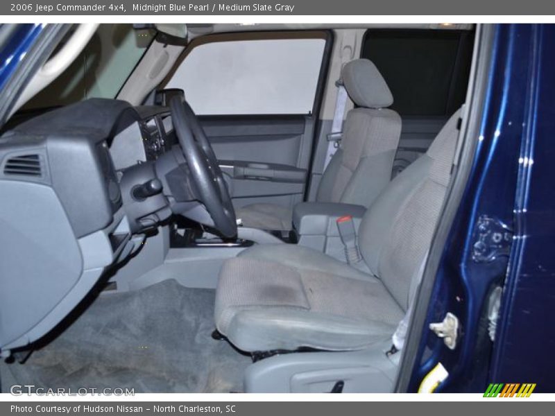 Midnight Blue Pearl / Medium Slate Gray 2006 Jeep Commander 4x4