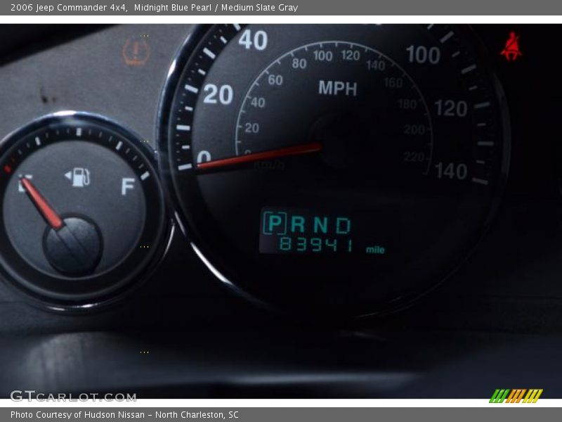 Midnight Blue Pearl / Medium Slate Gray 2006 Jeep Commander 4x4