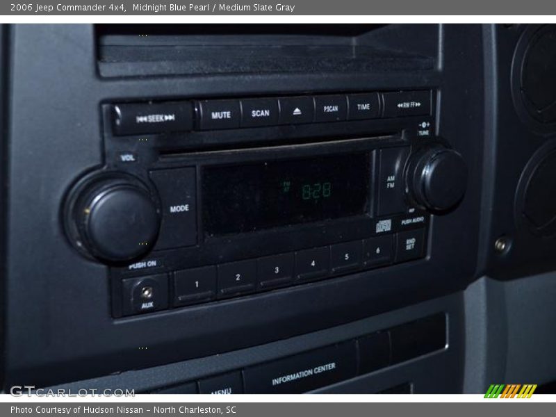 Midnight Blue Pearl / Medium Slate Gray 2006 Jeep Commander 4x4