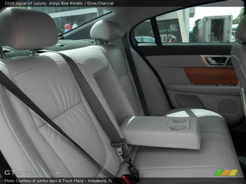 Indigo Blue Metallic / Dove/Charcoal 2009 Jaguar XF Luxury
