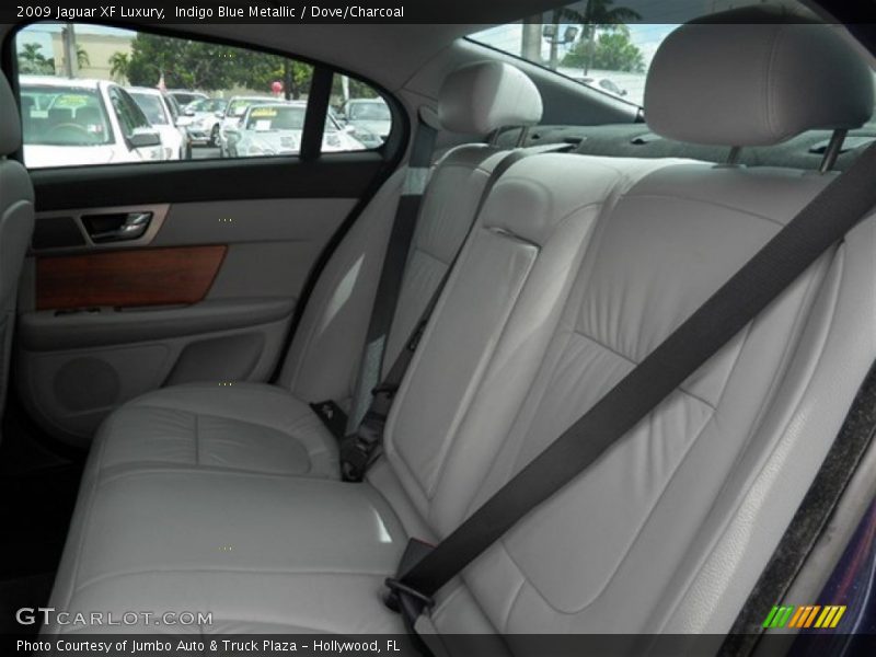 Indigo Blue Metallic / Dove/Charcoal 2009 Jaguar XF Luxury