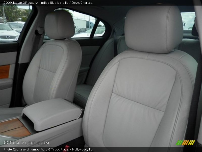 Indigo Blue Metallic / Dove/Charcoal 2009 Jaguar XF Luxury
