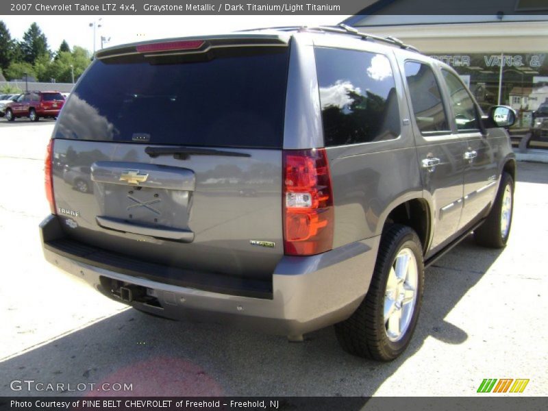Graystone Metallic / Dark Titanium/Light Titanium 2007 Chevrolet Tahoe LTZ 4x4