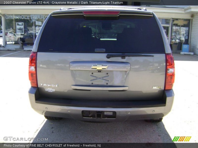 Graystone Metallic / Dark Titanium/Light Titanium 2007 Chevrolet Tahoe LTZ 4x4