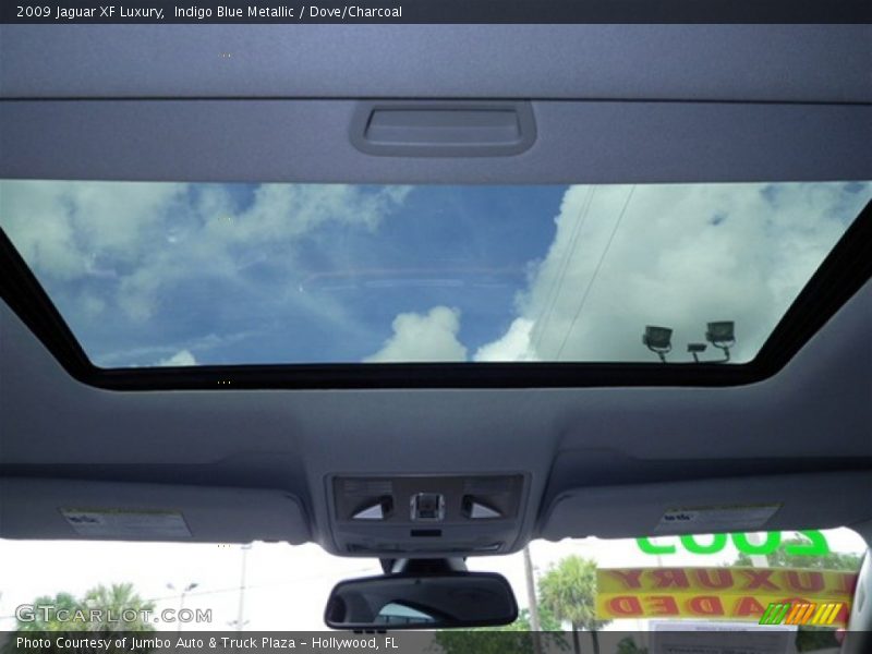 Indigo Blue Metallic / Dove/Charcoal 2009 Jaguar XF Luxury