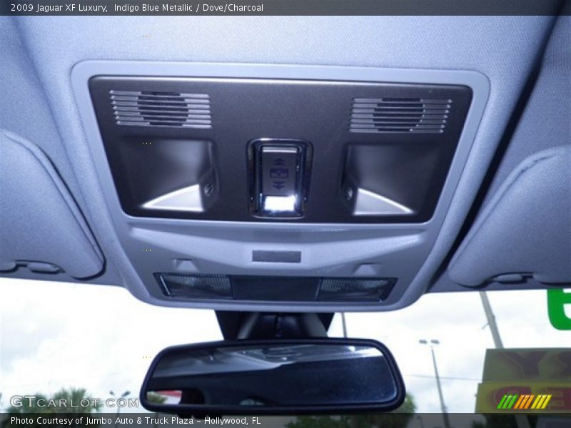 Indigo Blue Metallic / Dove/Charcoal 2009 Jaguar XF Luxury