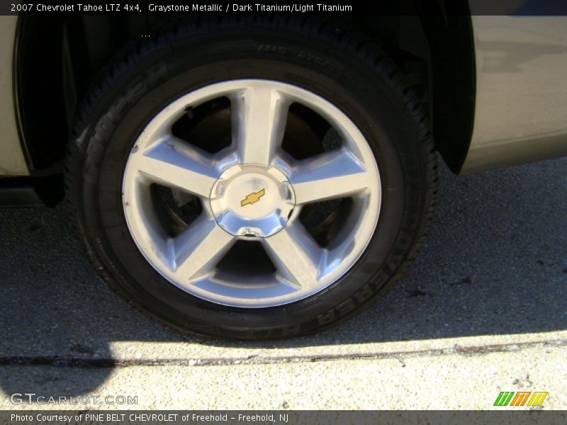 Graystone Metallic / Dark Titanium/Light Titanium 2007 Chevrolet Tahoe LTZ 4x4