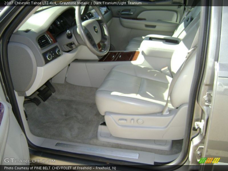 Graystone Metallic / Dark Titanium/Light Titanium 2007 Chevrolet Tahoe LTZ 4x4