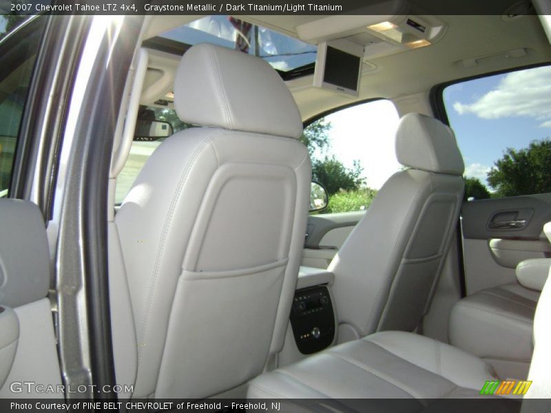 Graystone Metallic / Dark Titanium/Light Titanium 2007 Chevrolet Tahoe LTZ 4x4