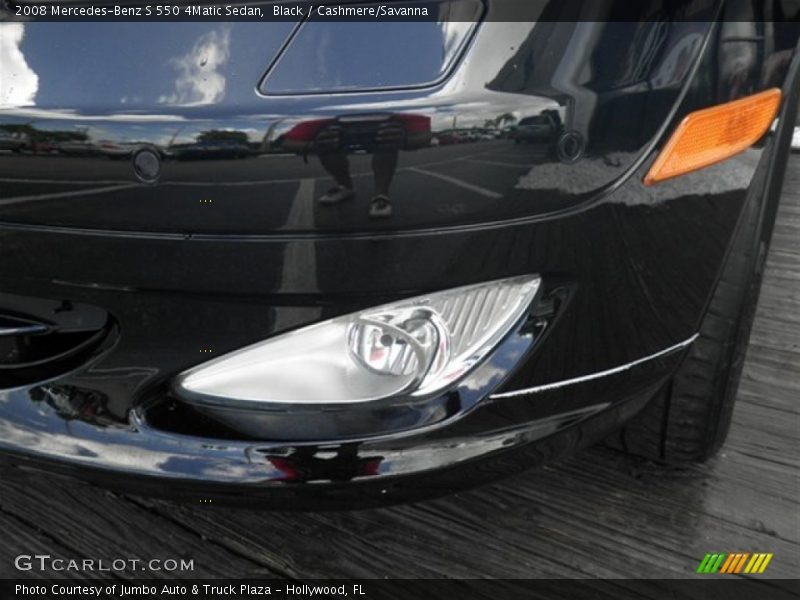 Black / Cashmere/Savanna 2008 Mercedes-Benz S 550 4Matic Sedan