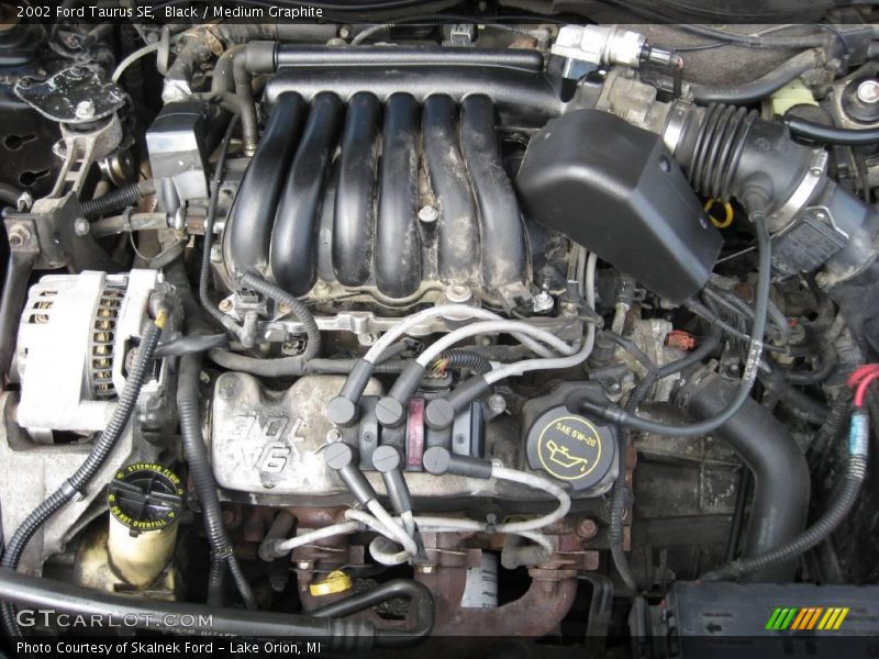 Black / Medium Graphite 2002 Ford Taurus SE
