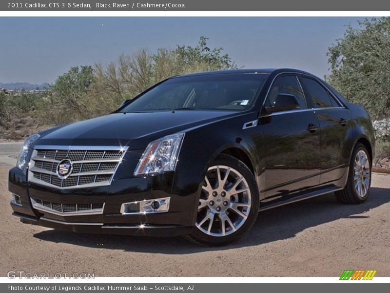 Front 3/4 View of 2011 CTS 3.6 Sedan