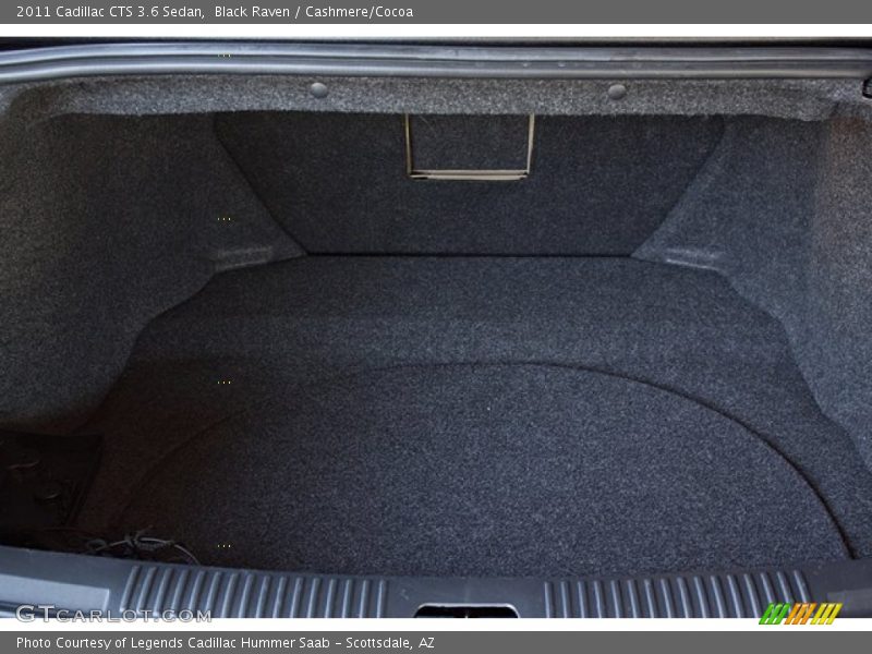  2011 CTS 3.6 Sedan Trunk