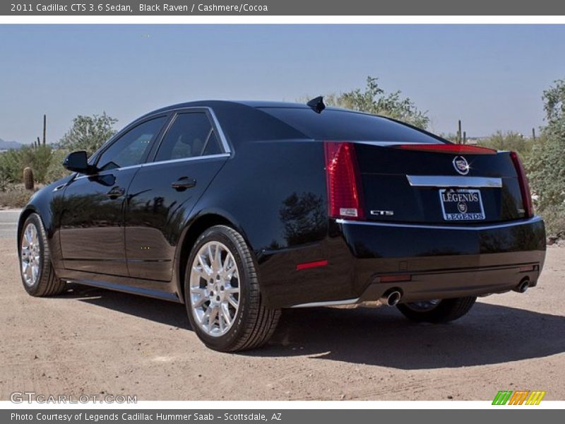 Black Raven / Cashmere/Cocoa 2011 Cadillac CTS 3.6 Sedan