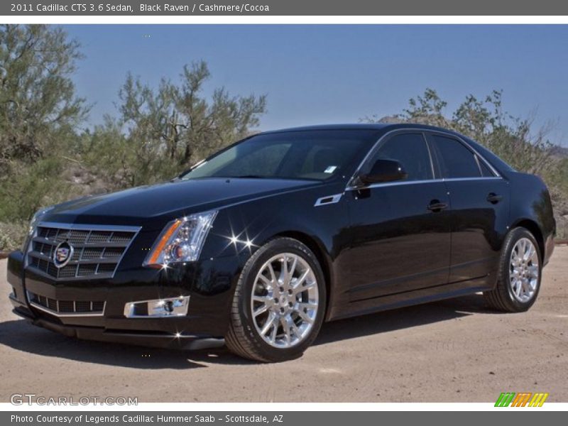 Front 3/4 View of 2011 CTS 3.6 Sedan