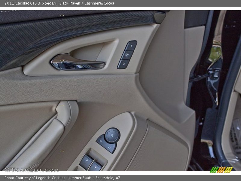 Controls of 2011 CTS 3.6 Sedan