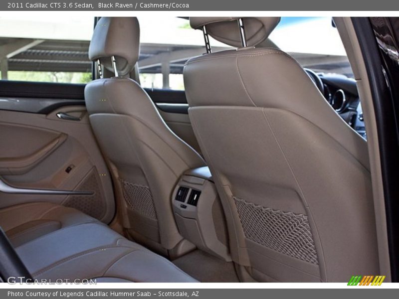 Black Raven / Cashmere/Cocoa 2011 Cadillac CTS 3.6 Sedan
